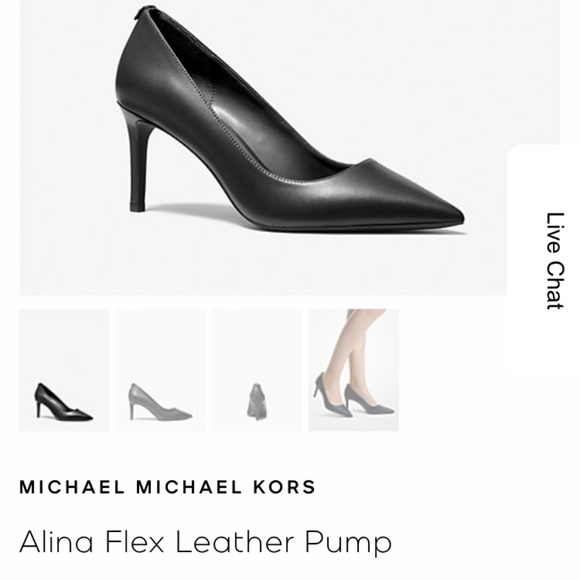 Michael Kors Alina Flex Leather Pump - Picture 1 of 9